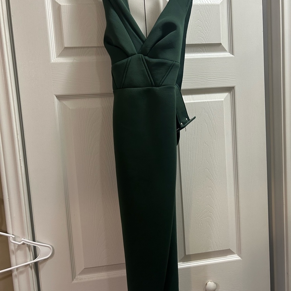 ASOS Forest Green Midi Dress